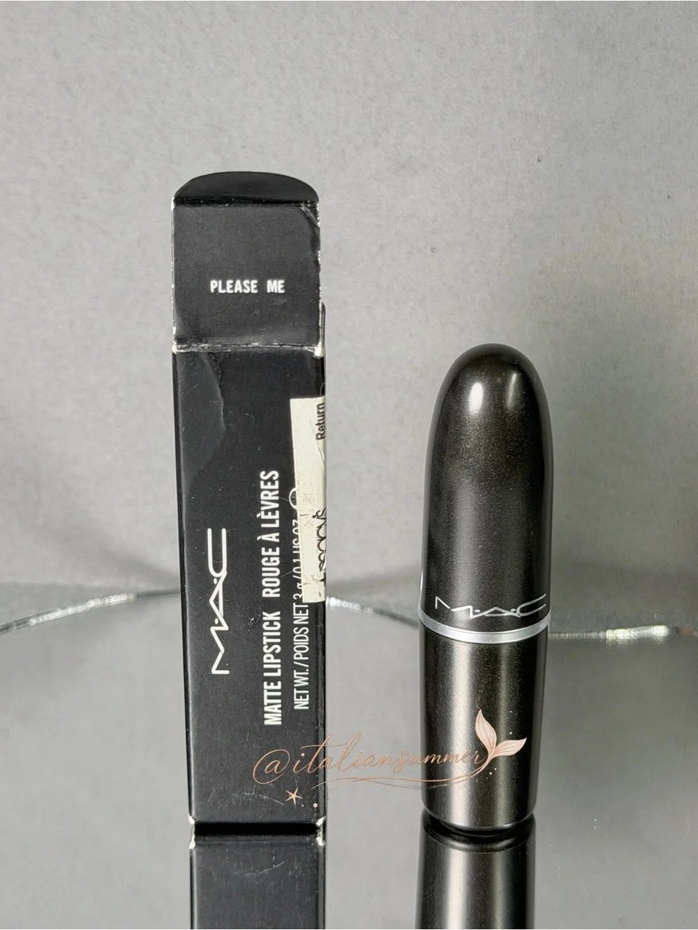 MAC Please Me Matte Lipstick 3g Original Formula Discontinued New in Box NIB